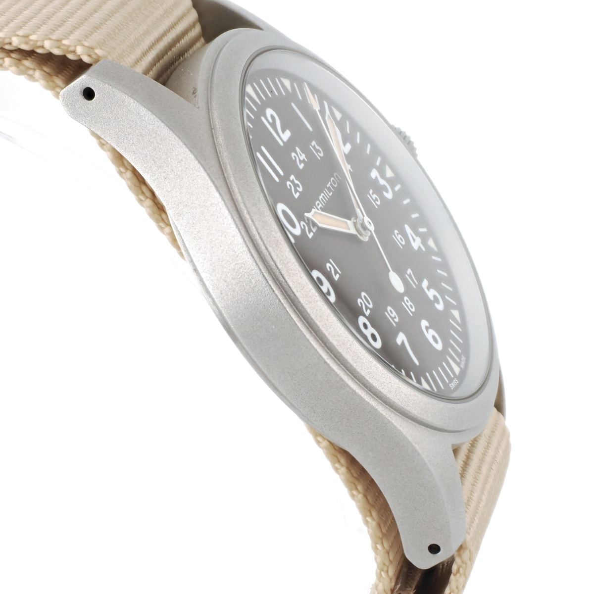 ハミルトン カーキ H69429901 38mm ブラウン文字盤 Cal.2801-2 手巻き 2021年購入 USED Hamilton