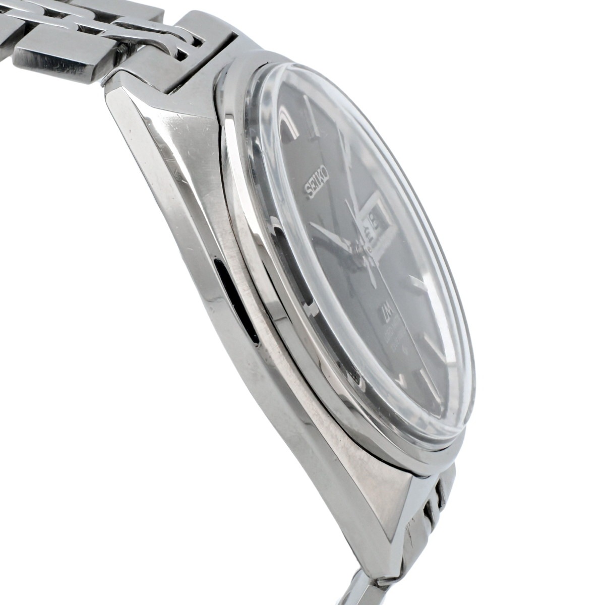 セイコー ロードマチック 5606-7000 グレー文字盤 純正ブレスレット