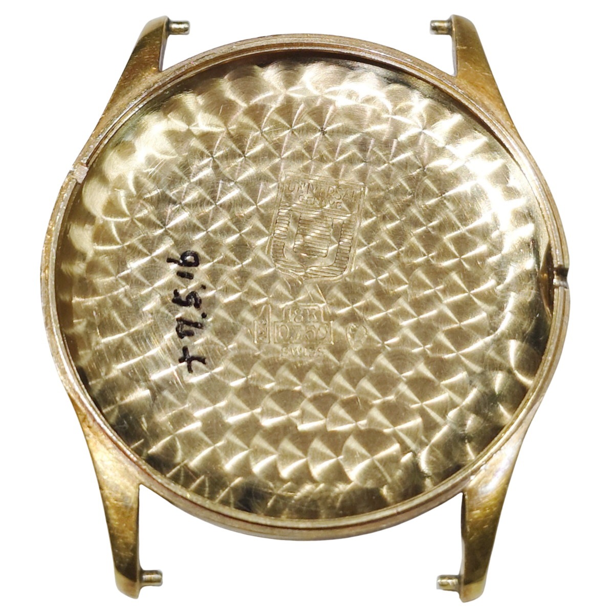 ユニバーサルジュネーブ K18YG（イエローゴールド）飛びアラビア Ref.112305-5 Cal.1200 OH済 1955年頃