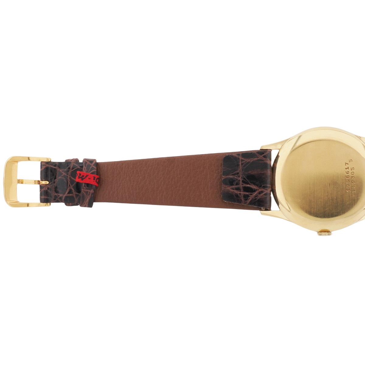 ユニバーサルジュネーブ K18YG（イエローゴールド）飛びアラビア Ref.112305-5 Cal.1200 OH済 1955年頃