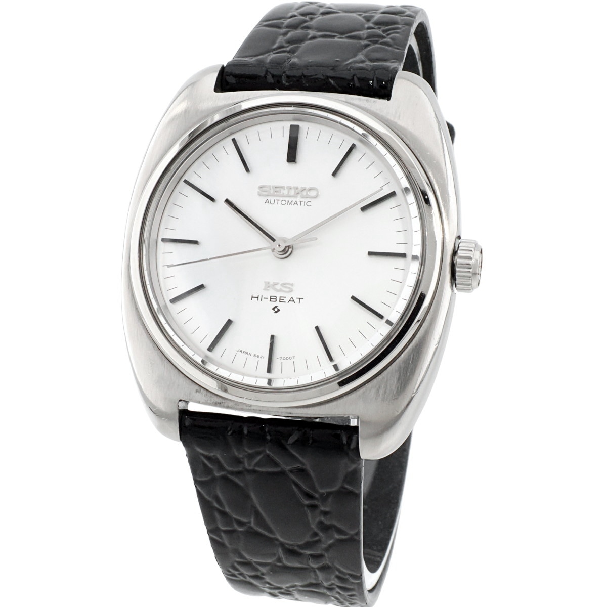 キングセイコー 5621-7000 ノンデイト ワンピースケース KSメダリオン 自動巻 OH済 1969年製（昭和44年）