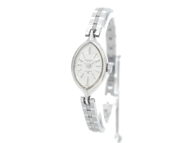 セイコー ソーラー 1040-7040 WGP レディース 手巻 OH済 昭和42年製