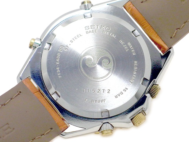 セイコー スポーツ 150 クロノグラフ 7T34-6A0B クオーツUSED