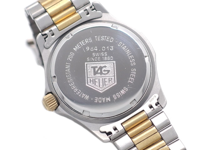 タグホイヤー 2000 プロフェッショナル200m 964.015 クオーツ USED