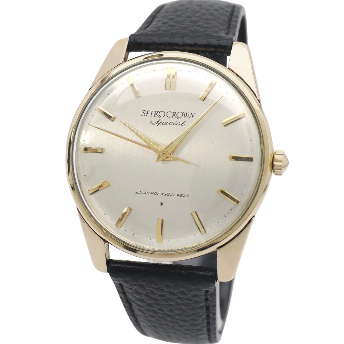 セイコー クラウンスペシャル 金張り J15020 Cal.341 23石 手巻 OH済 昭和39年/1964年製 Seiko