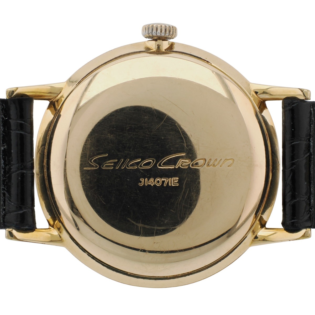 セイコー クラウン J14071E 金メッキ Cal.560 21石 手巻 OH済 昭和37年/1962年製 Seiko Crown