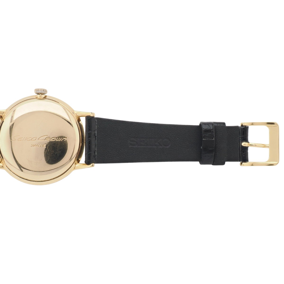 セイコー クラウン J14071E 金メッキ Cal.560 21石 手巻 OH済 昭和37年/1962年製 Seiko Crown