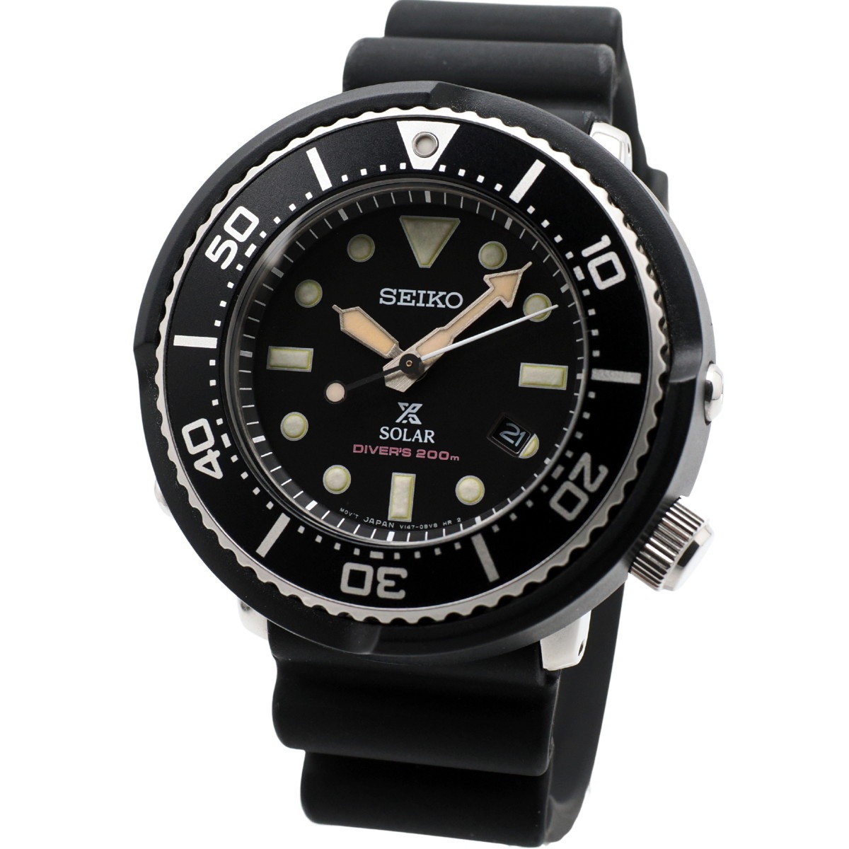 セイコー プロスペックス ダイバースキューバ SBDN043 V147-0BG0 ソーラー 2017年 USED Seiko