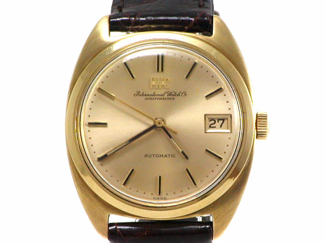 IWC 18KYG オートマチック Cal.8541B 1960年代　