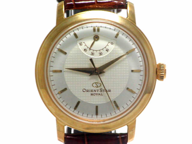 オリエントスター ロイヤル 18K WZ0061EG 手巻 OH済 USED
