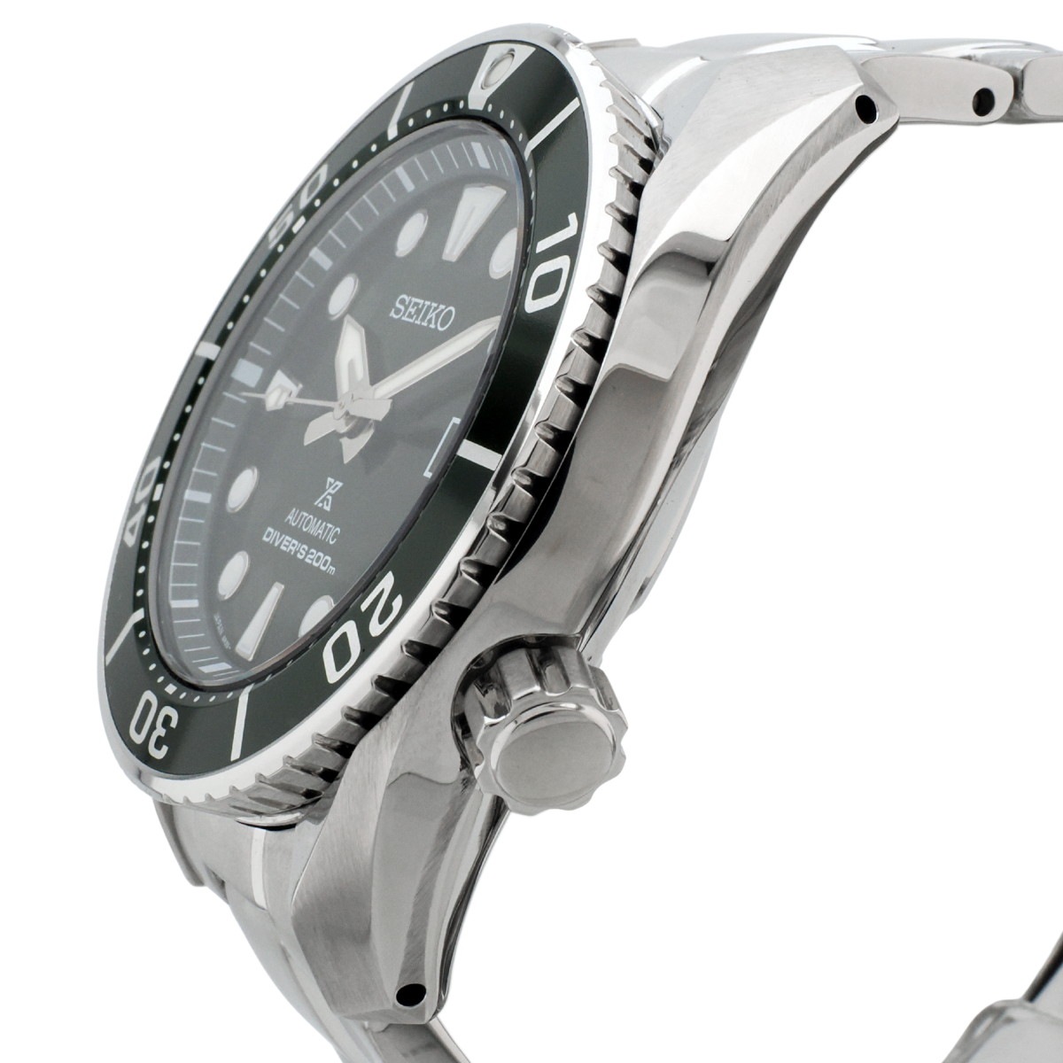 セイコー プロスペックス ダイバースキューバ 200m グリーン文字盤 SBDC081 6R35-00A0 自動巻 2019年製 USED Seiko