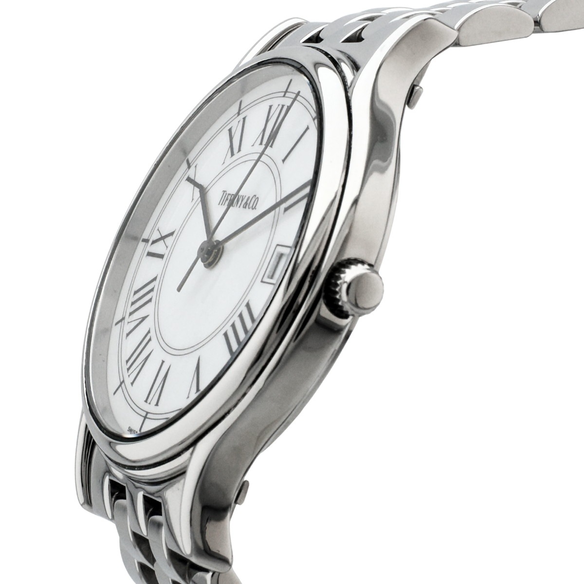 ティファニー クラシック ラウンド ボーイズ クオーツ 1990年代 USED