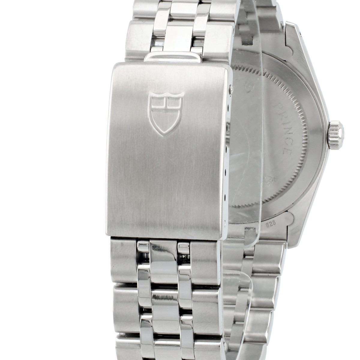 チュードル 74000 プリンスデイト H番 シルバー 箱・保証書付 OH済 サファイアガラス チューダー 自動巻 TUDOR