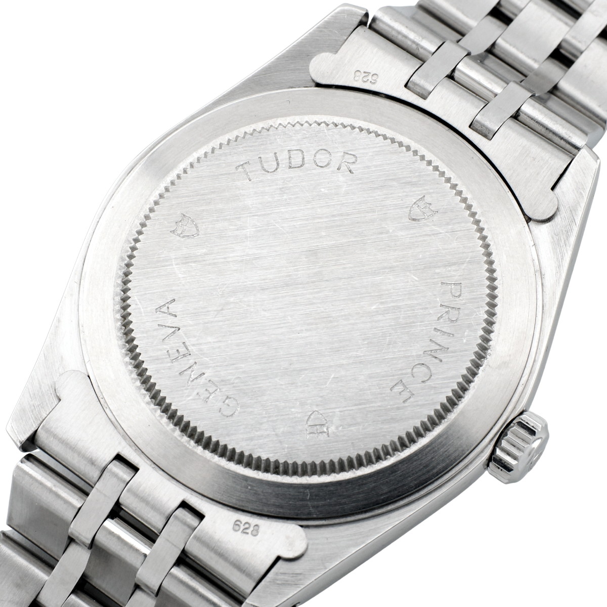 チュードル 74000 プリンスデイト H番 シルバー 箱・保証書付 OH済 サファイアガラス チューダー 自動巻 TUDOR