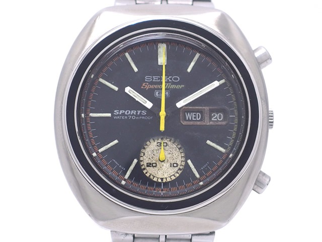 セイコー 5スポーツ スピードタイマー 6139-8000 自動巻 OH済 昭和45年製