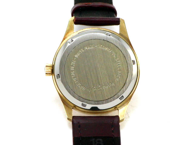 ウォルサム 17石手巻き オーバーホール済 1970年代