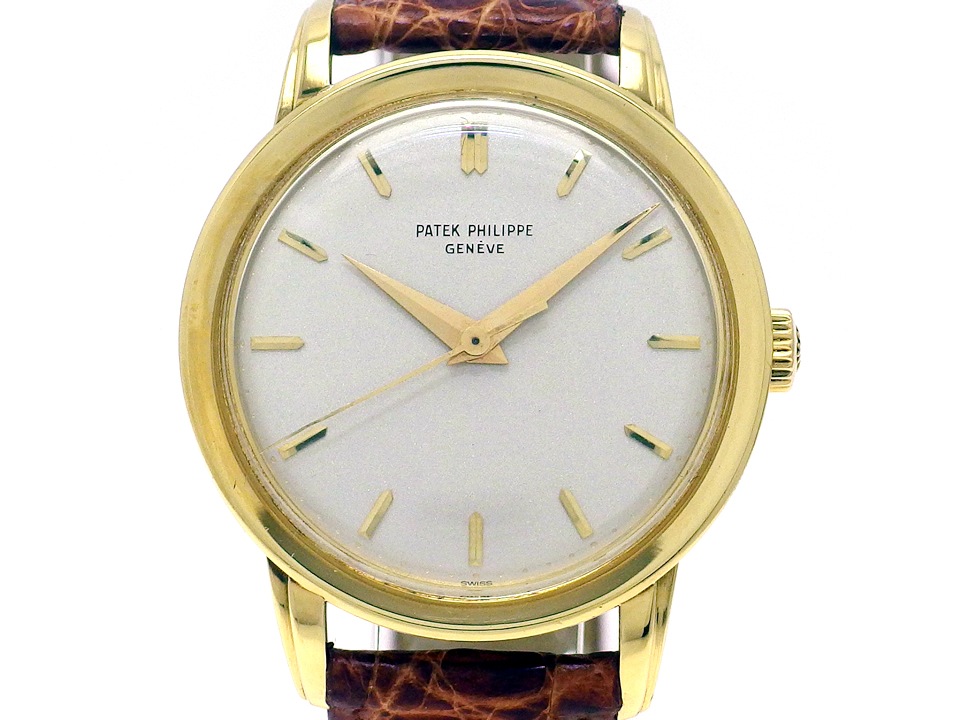 パテックフィリップ カラトラバ Ref.2481 18KYG Cal.27SC 手巻 OH済 1961年製 Patek Philippe