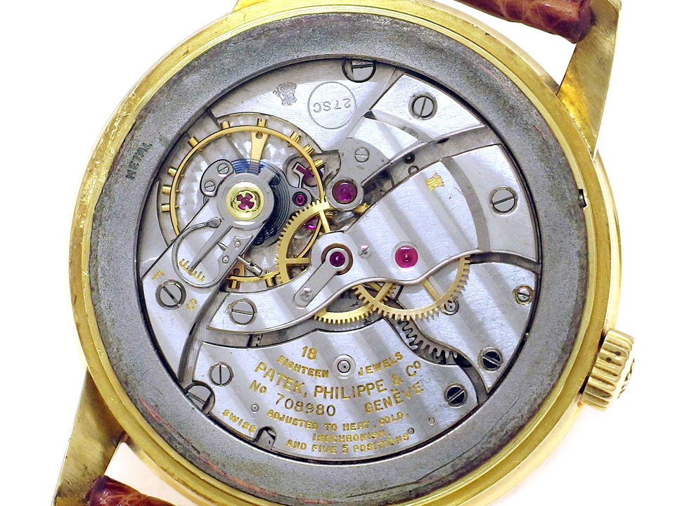 パテックフィリップ カラトラバ Ref.2481 18KYG Cal.27SC 手巻 OH済 1961年製 Patek Philippe