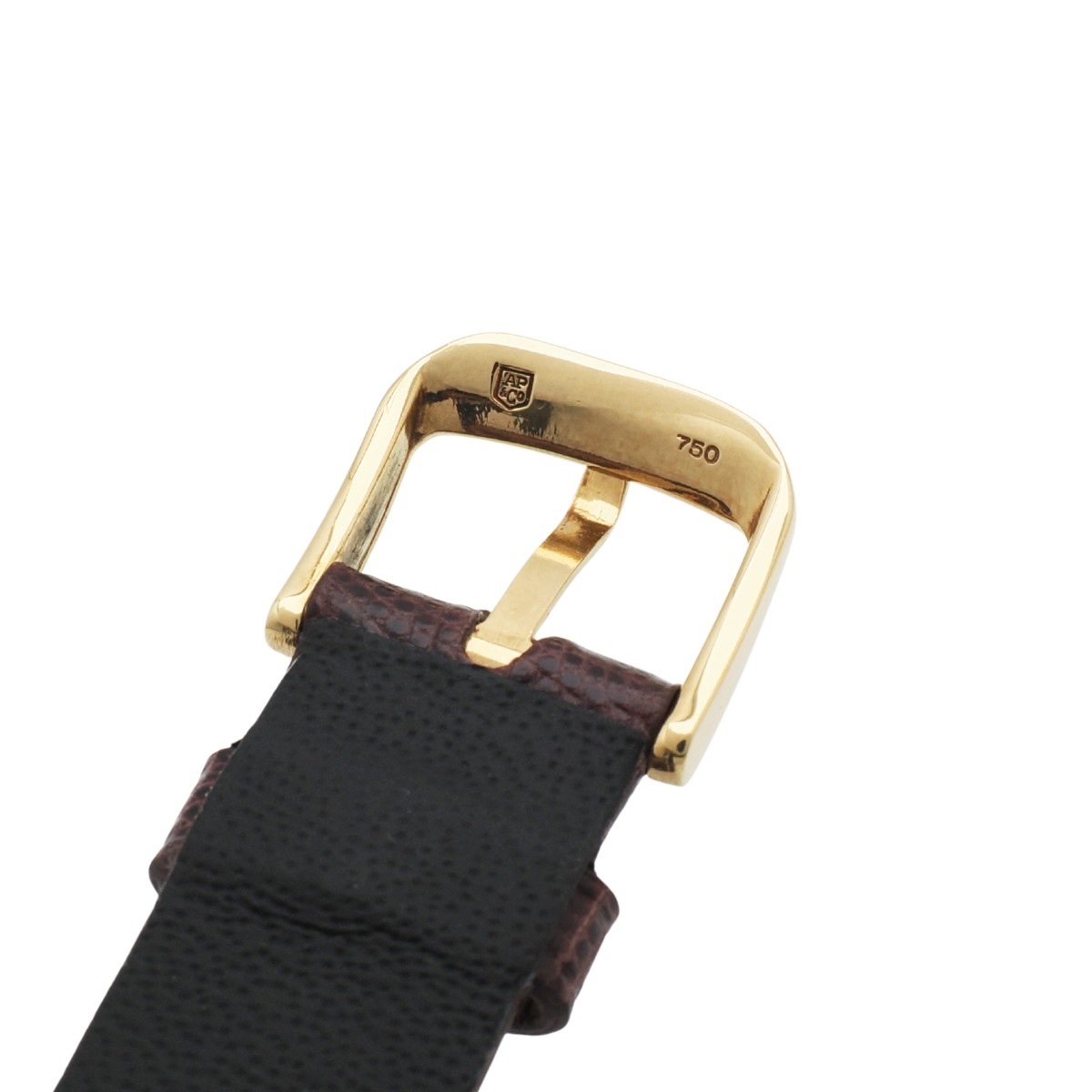 オーデマピゲ 18金無垢 ラウンドケース 31mm 18金純正尾錠付き ローマインデックス 2針 クオーツ USED