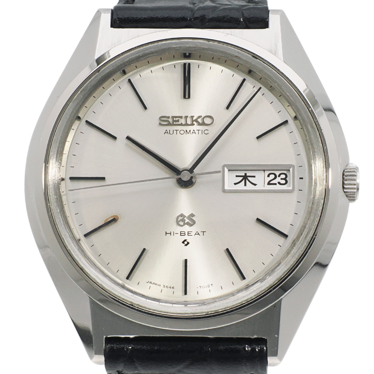 グランドセイコー 5646-7010 文字盤放射仕上げ Cal.5646A 自動巻 OH済 昭和46年/1971年製