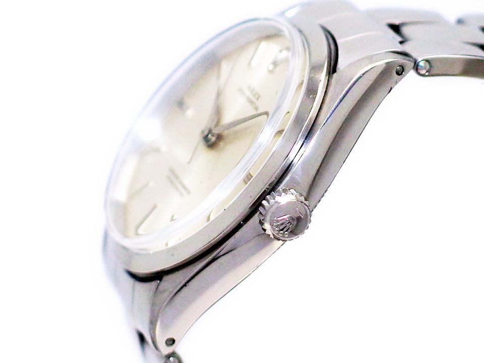 ロレックス オイスターパーペチュアル Ref.1002 Cal1560 自動巻 OH済 ロレックス純正リベットブレス 1961年製 Rolex