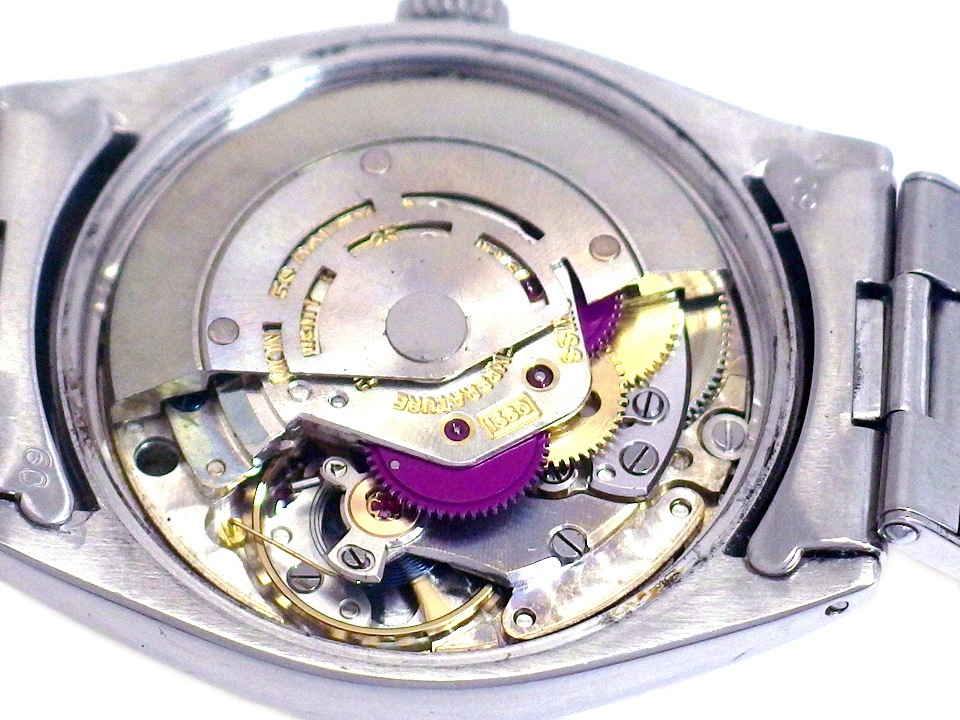 ロレックス オイスターパーペチュアル Ref.1002 Cal1560 自動巻 OH済 ロレックス純正リベットブレス 1961年製 Rolex