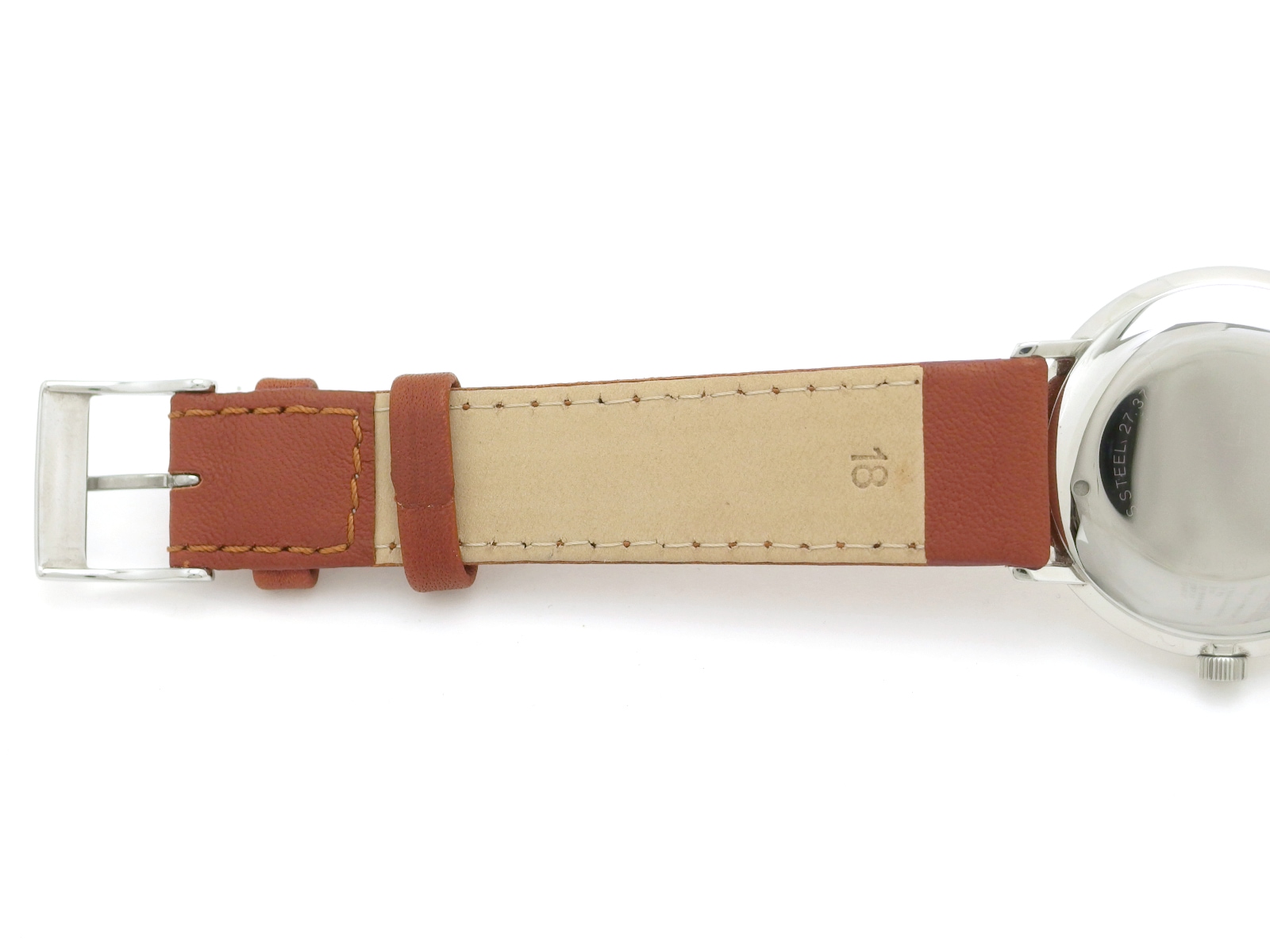 ユンハンス マックスビル デザイン 27.3700 34mm ステンレス