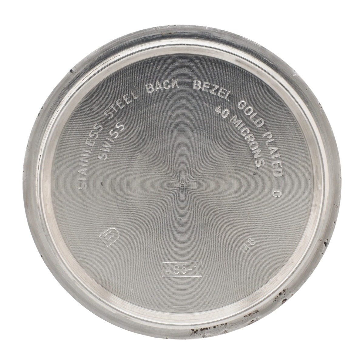 ブローバ 485-1 金メッキケース センターセコンド Cal.11ALC 17石 手巻 OH済 M8 1968年製 BULOVA