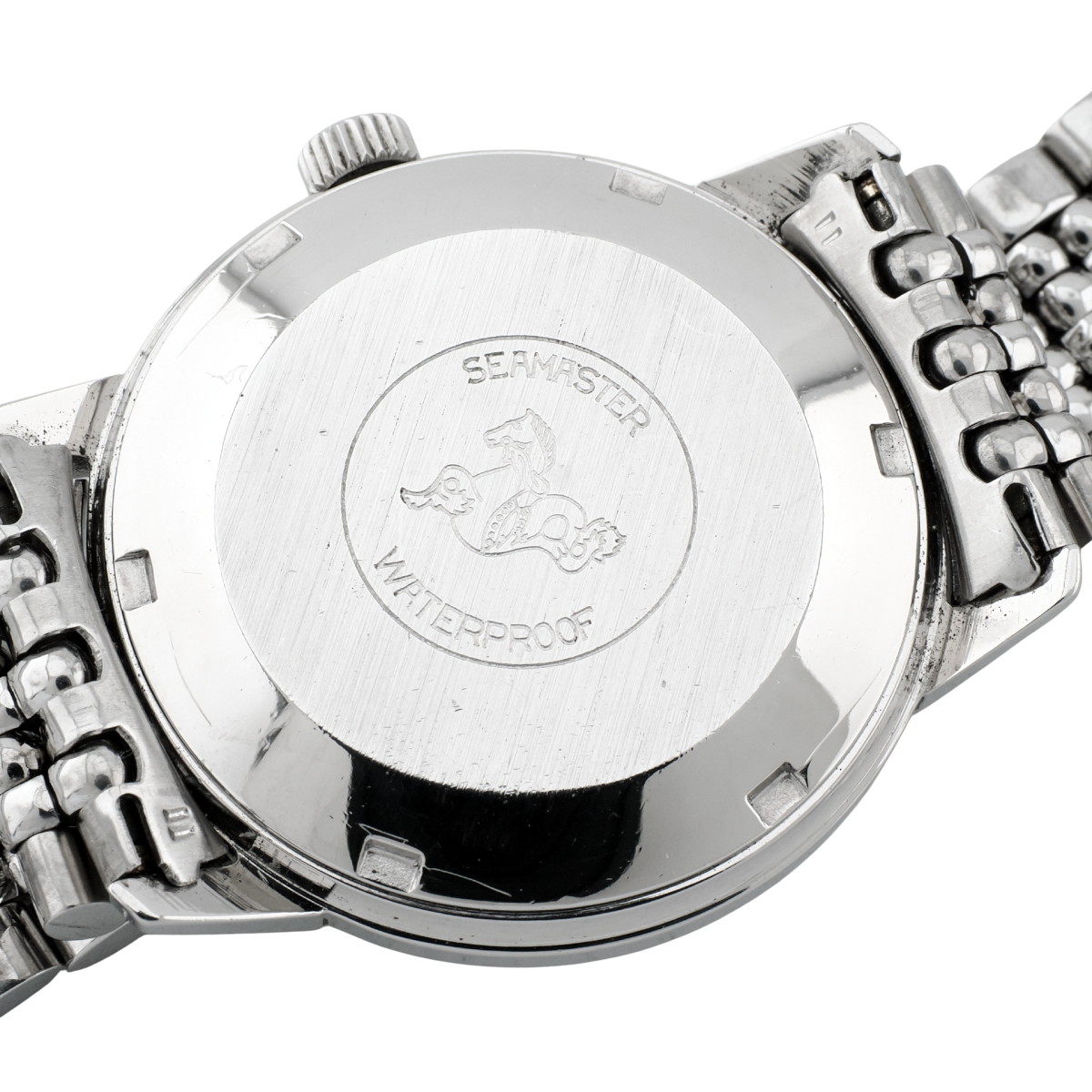 オメガ シーマスター デイト Ref.166.037 SP 純正ブレスレット Cal.565 自動巻 OH済 1968年製