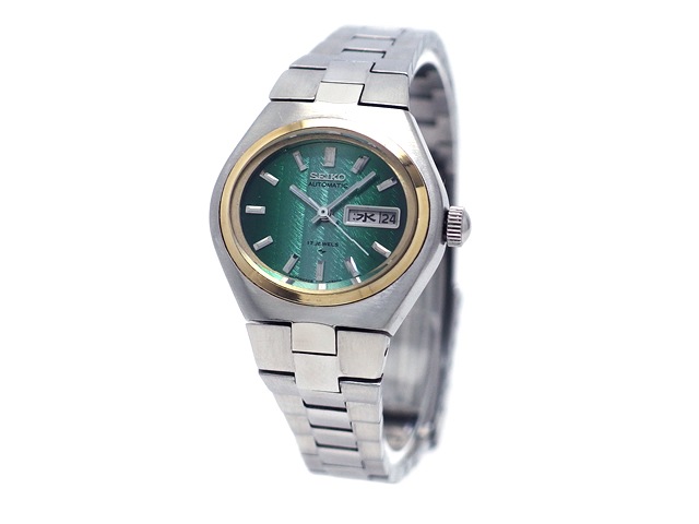 セイコー オートマチック 2206-7080 レディース 17石自動巻 OH済 昭和48年製