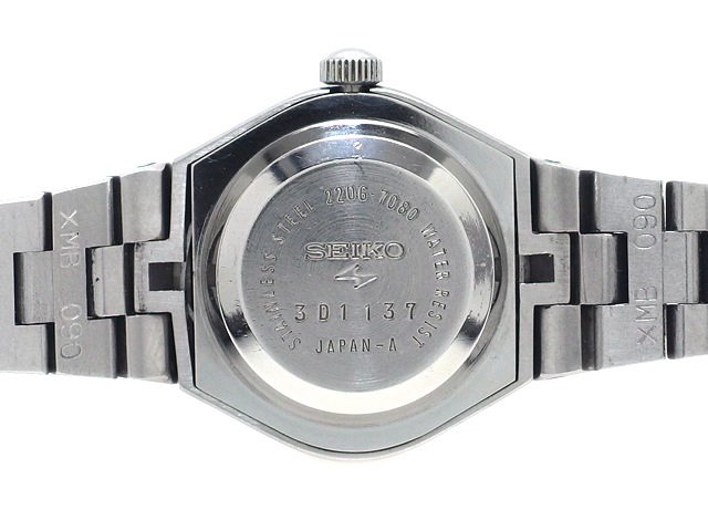 セイコー オートマチック 2206-7080 レディース 17石自動巻 OH済 昭和48年製