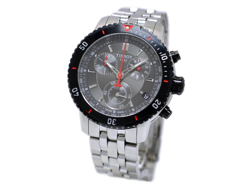 ティソ PRS200 クロノグラフ T067.417.21.051.00 クオーツ USED TISSOT