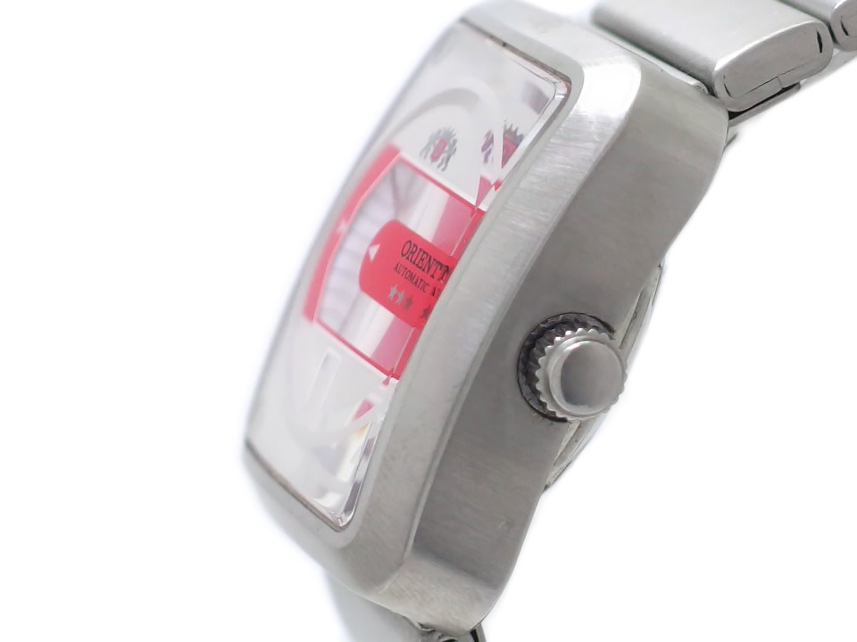 オリエントスリースター WV0181NR レディース ディスク表示タイプ 自動巻 未使用品