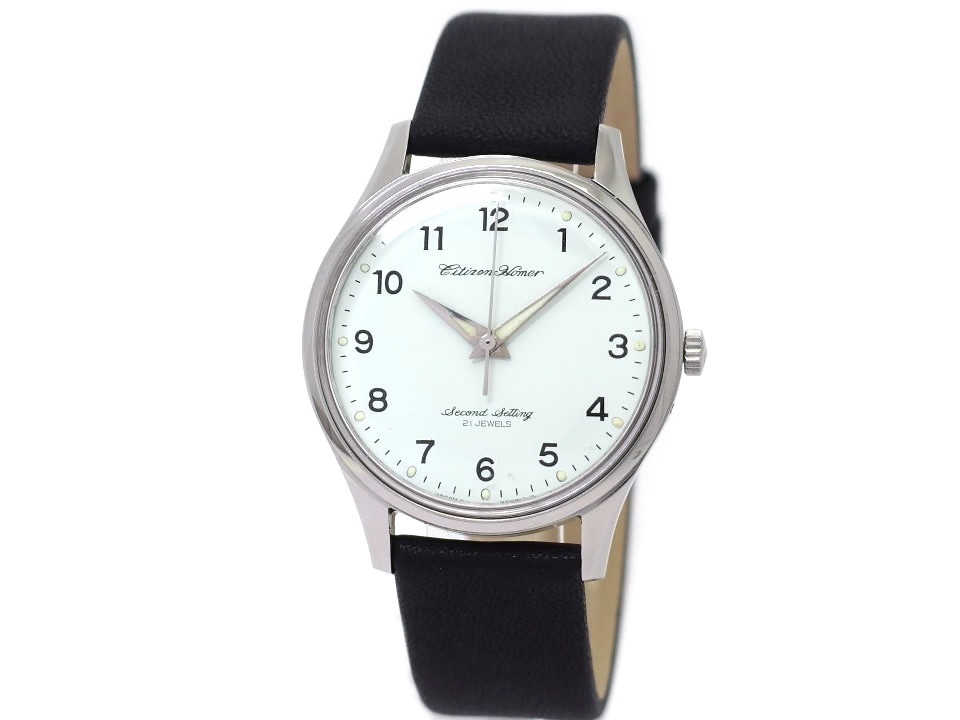 【新品ベルト/稼働】昭和50年 国鉄ホーマー シチズン 鉄道時計 アンティーク 新品ベルト/稼働】昭和50年 国鉄ホーマー シチズン 鉄道時計