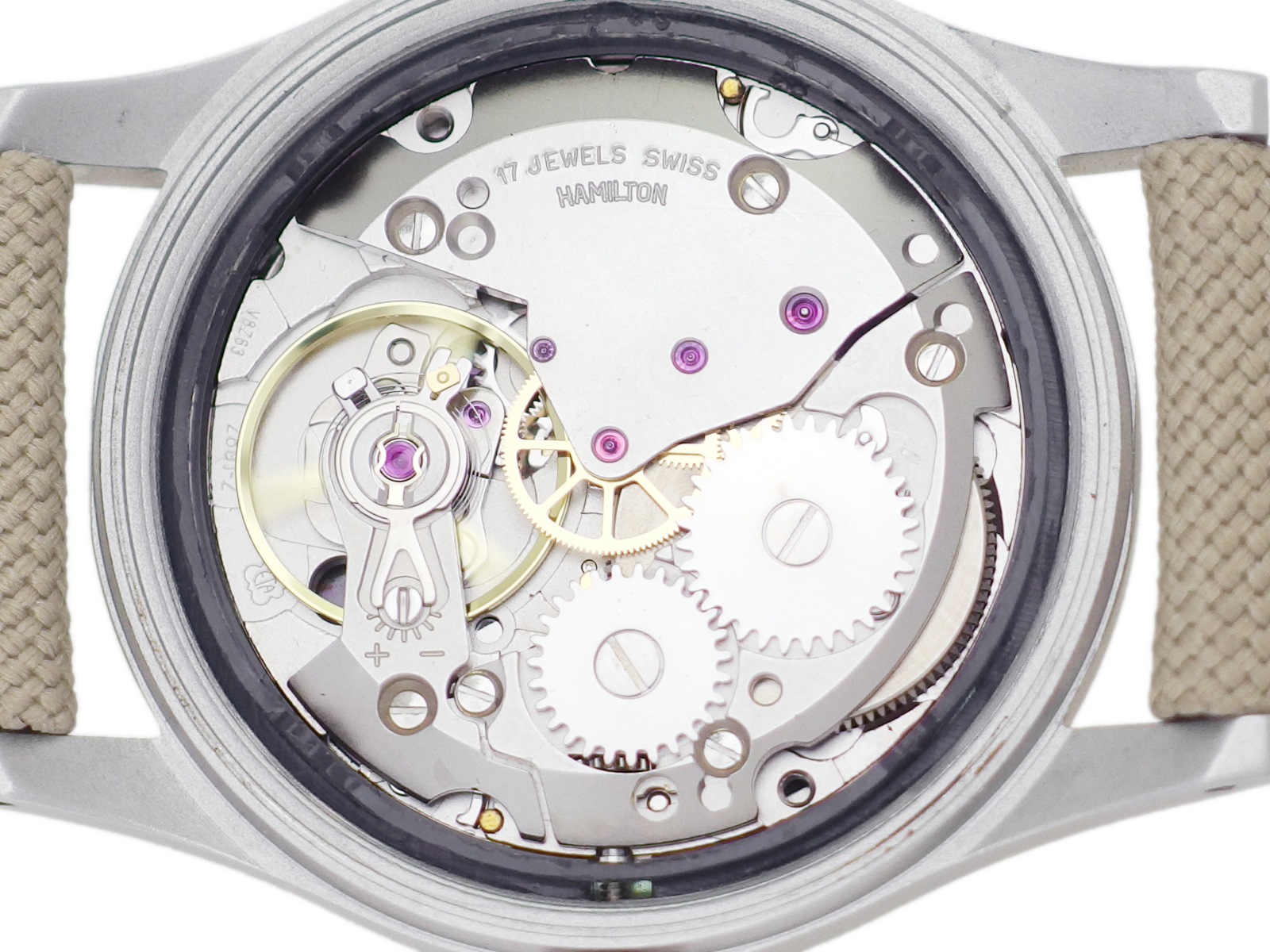 ハミルトン カーキ 9415A 33mm ブラック文字盤 Cal.2801-2 17石