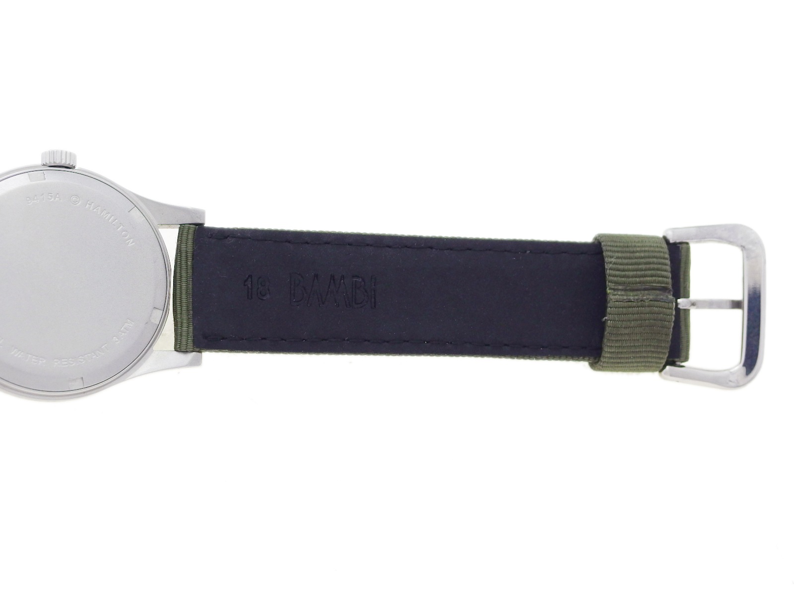 ハミルトン カーキ 9415A 33mm カーキ文字盤 17石 手巻 OH済 1990年代 USED Hamilton