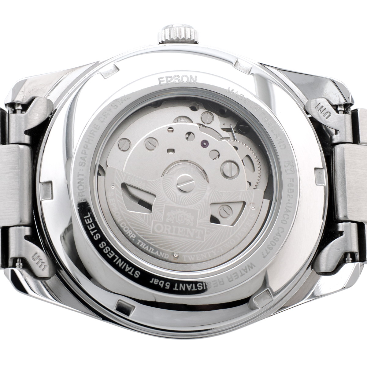 オリエント サン&ムーン RN-AK0303L F6B2-UAC0 Cal.F6B24 自動巻 2024年購入 USED ORIENT