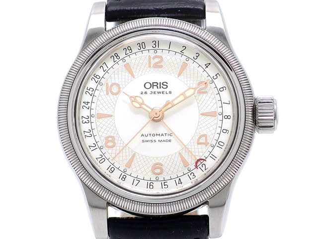 オリス ORIS 7543 ポインターデイト 自動巻き ヨドバシ.com - ORIS オリス ビッグクラウン ポインターデイト