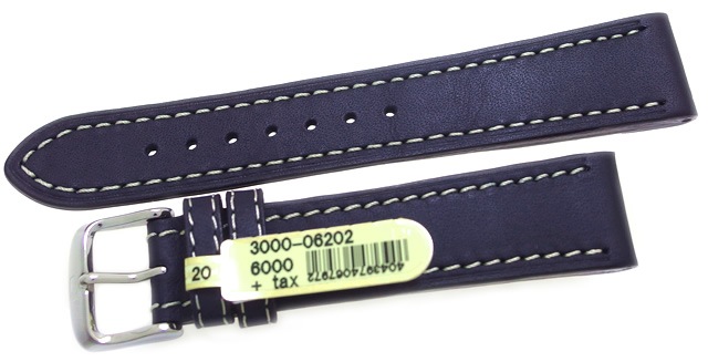 【ディモデル】 JUMBO（ジャンボ）ネイビー カーフ（牛革） 時計ベルト