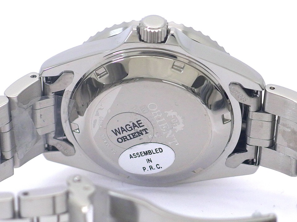 オリエント キングマスター WZ0241ER ブラック文字盤 黒赤ベゼル 自動巻 未使用品 ORIENT