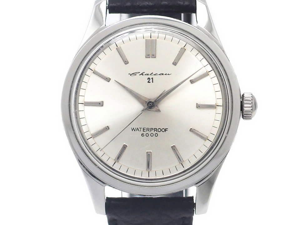 タカノ シャトー ウォータープルーフ6000 Cal.531 手巻 1950年代