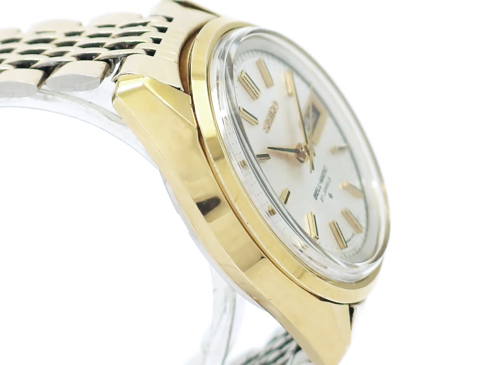 セイコー ベルマチック デイデイト 4006-7012 金メッキケース 自動巻 OH済 昭和50年/1975年製 Seiko