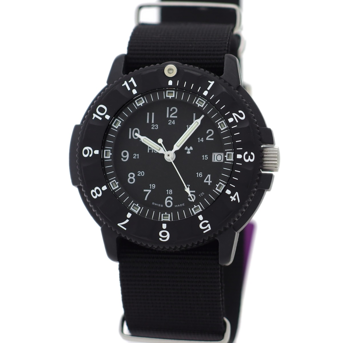 ドレッサー トレーサー TYPE6 Black P6500.400.33.01 スイス製 クオーツ USED
