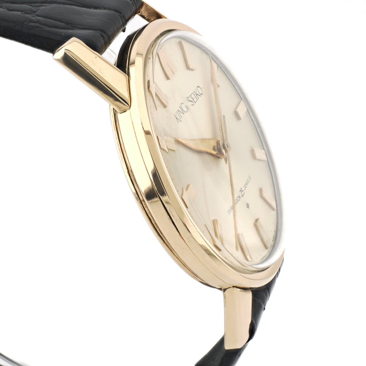 キングセイコー J14102E 1st SD文字盤 14金張り 25石 手巻 OH済