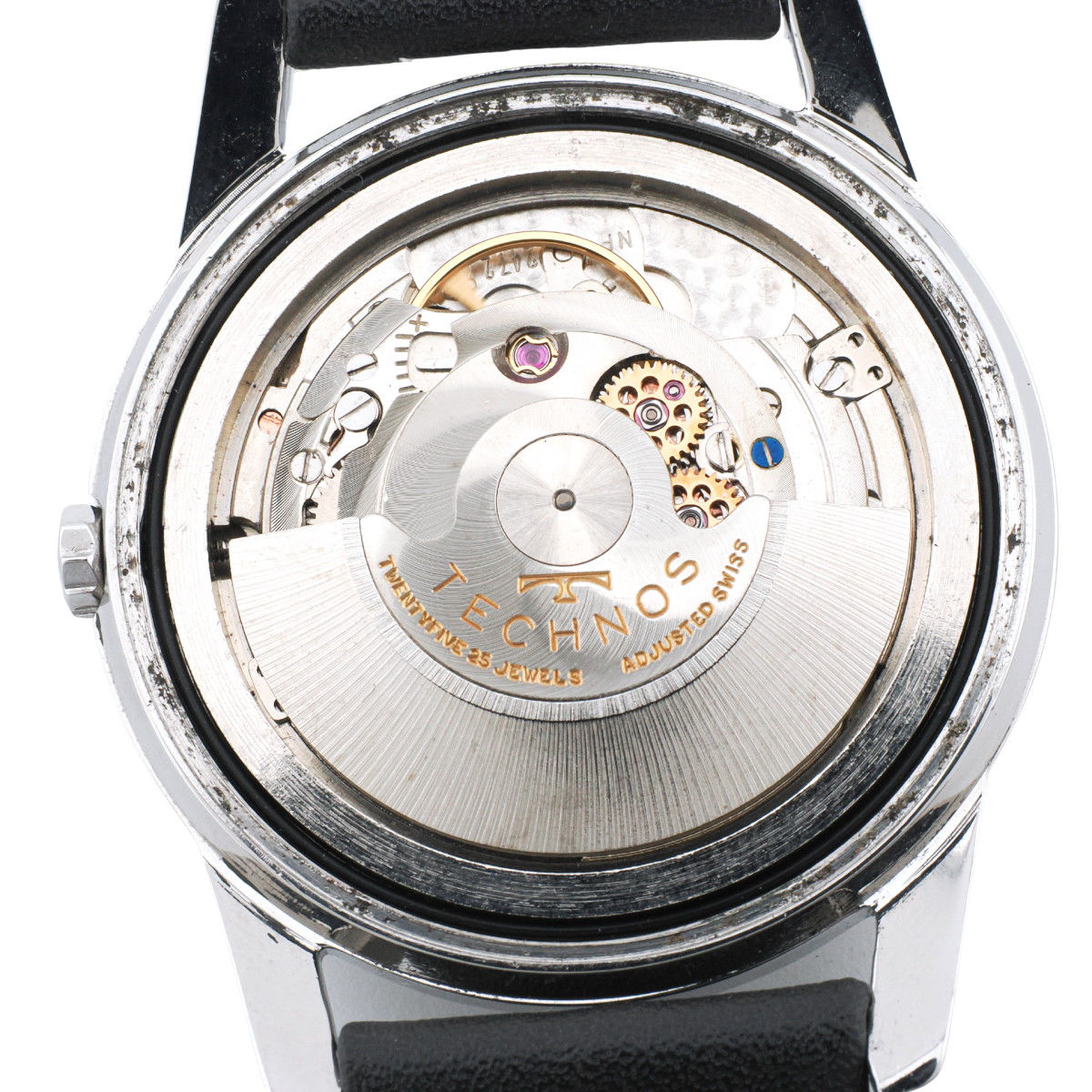 テクノス スカイエース 25石自動巻 OH済 1960年代 Technos TC-028A