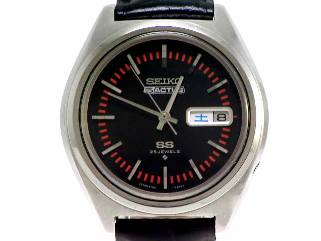 セイコー5アクタス 6106-8760 自動巻稼働品 セイコー 5アクタスSS 6106-8760 自動巻 OH済 昭和50年製