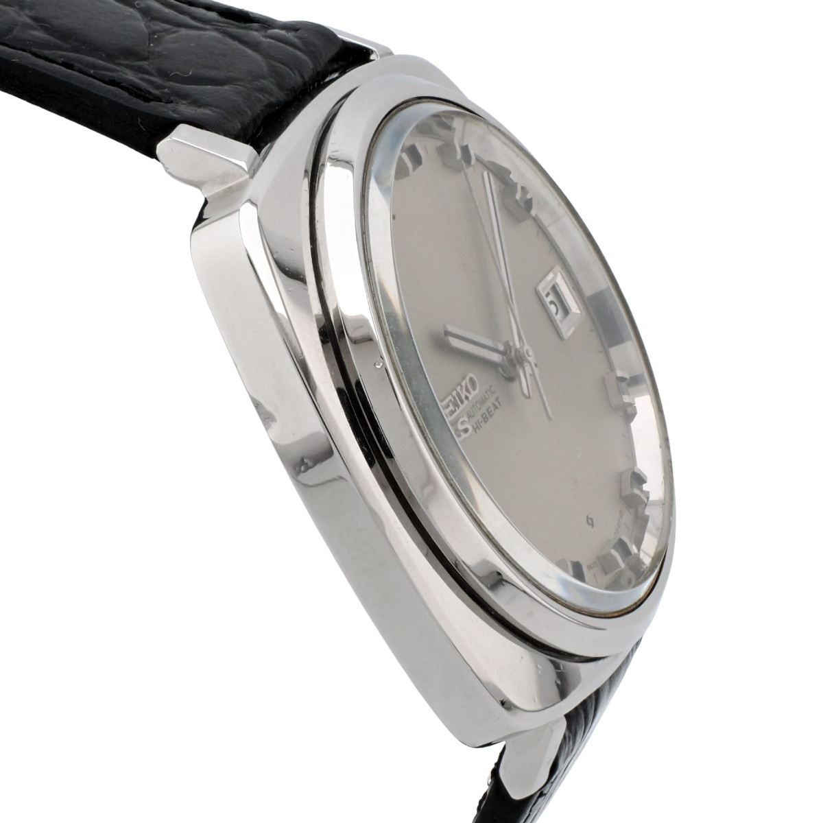 キングセイコー 5625-7010 クッション型 ワンピースケース KSメダリオン 自動巻 OH済 昭和44年/1969年製 Seiko