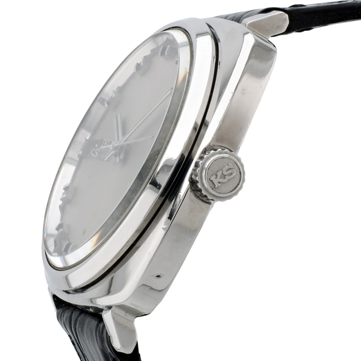 キングセイコー 5625-7010 クッション型 ワンピースケース KSメダリオン 自動巻 OH済 昭和44年/1969年製 Seiko