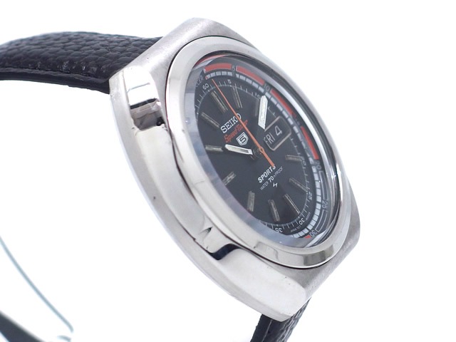 セイコー 5スポーツ スピードタイマー 7017-6000 自動巻 OH済 昭和45年製
