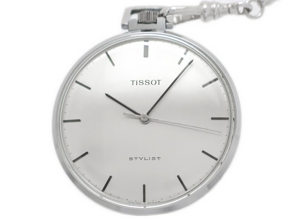ティソ スタイリスト 懐中時計 41mm Ref.41310 Cal.781-1 手巻 OH済 1970年製　TISSOT